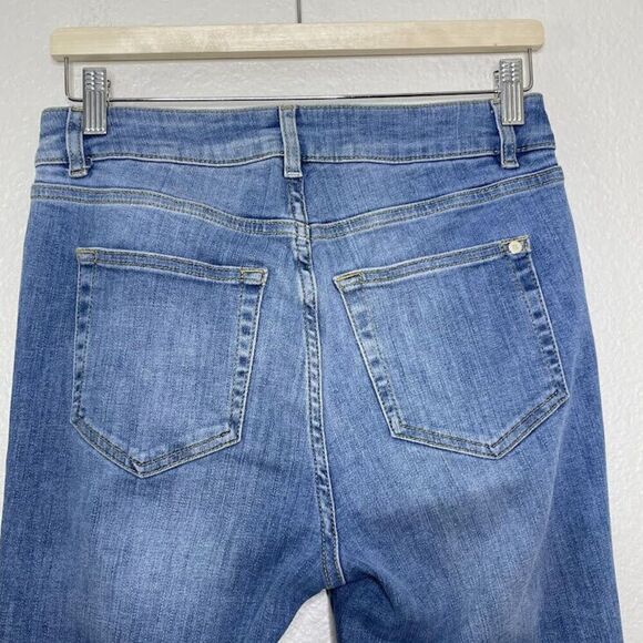 Ted Baker London Jeans Size 30 Ankle Skinny Denim Starel Light Wash Stretch - Picture 12 of 16